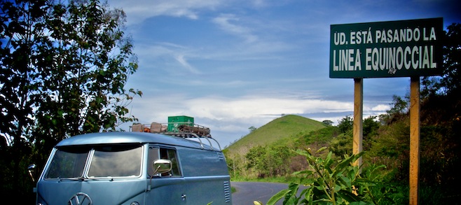 Crossing Equator